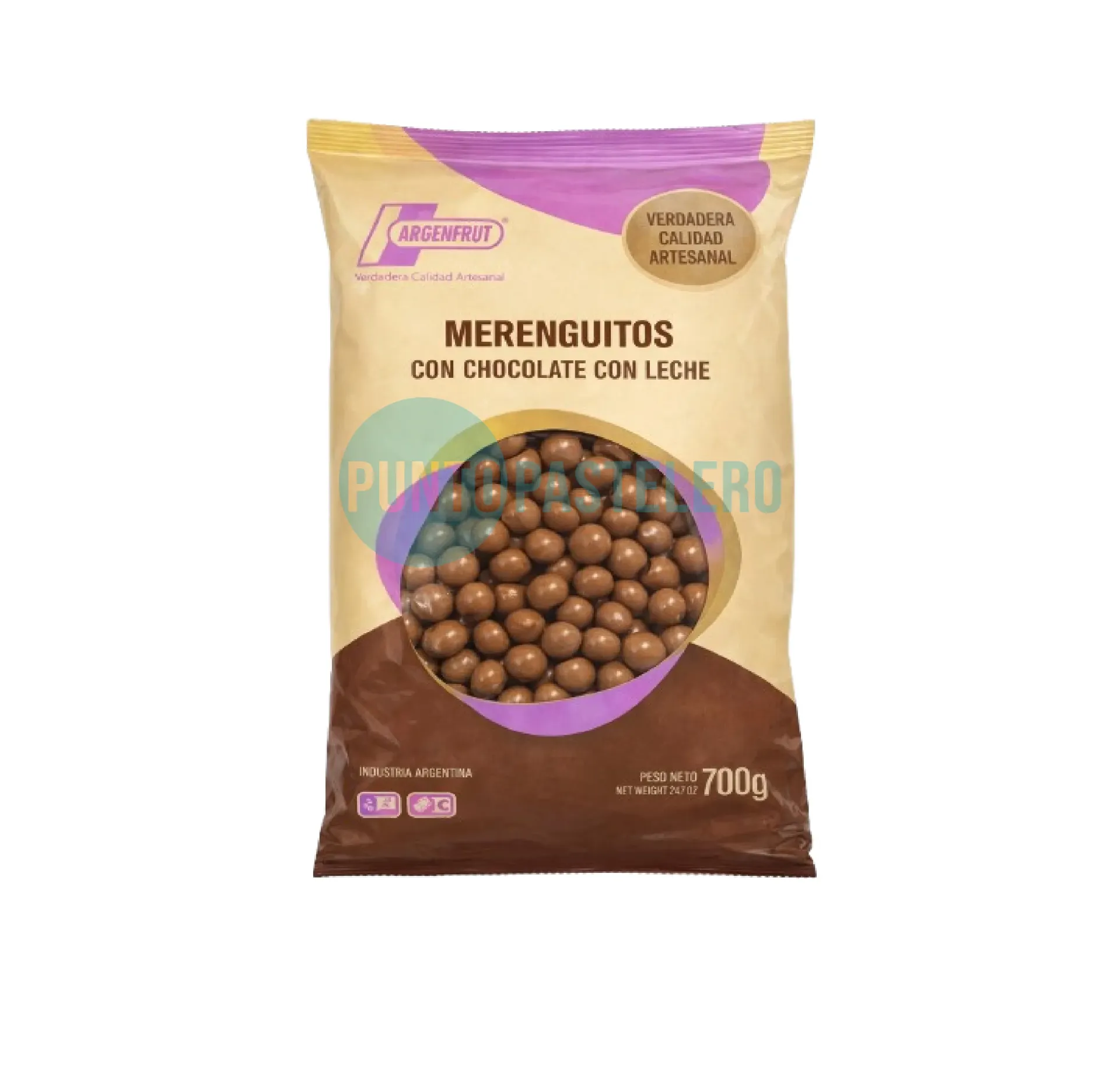 MINI MERENGUITOS BAÑADOS EN CHOCOLATE ARGENFRUT (X 700 GR.)
