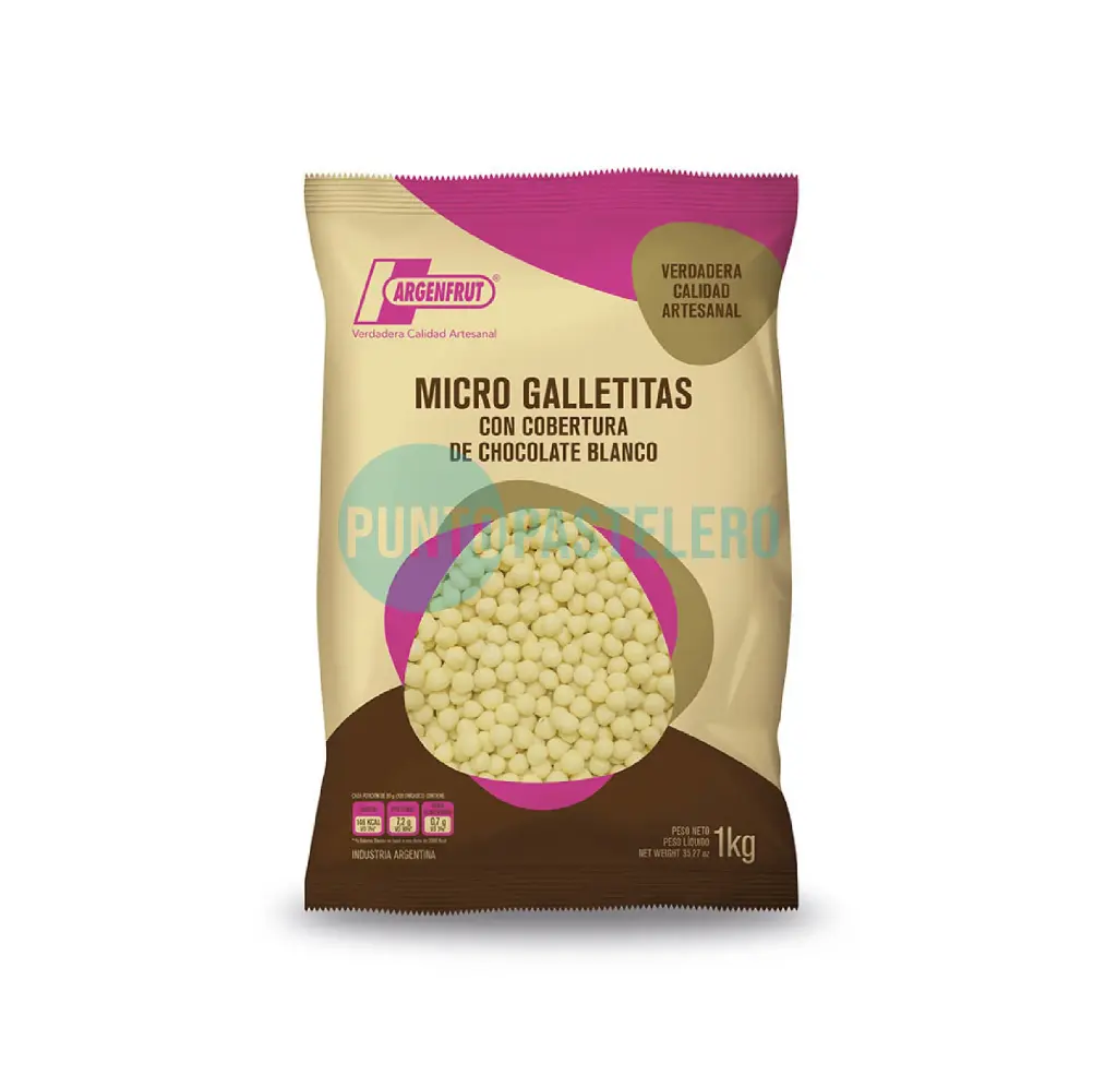 MICRO GALLETITAS CHOCOLATE BLANCO (X KG.) [17]
