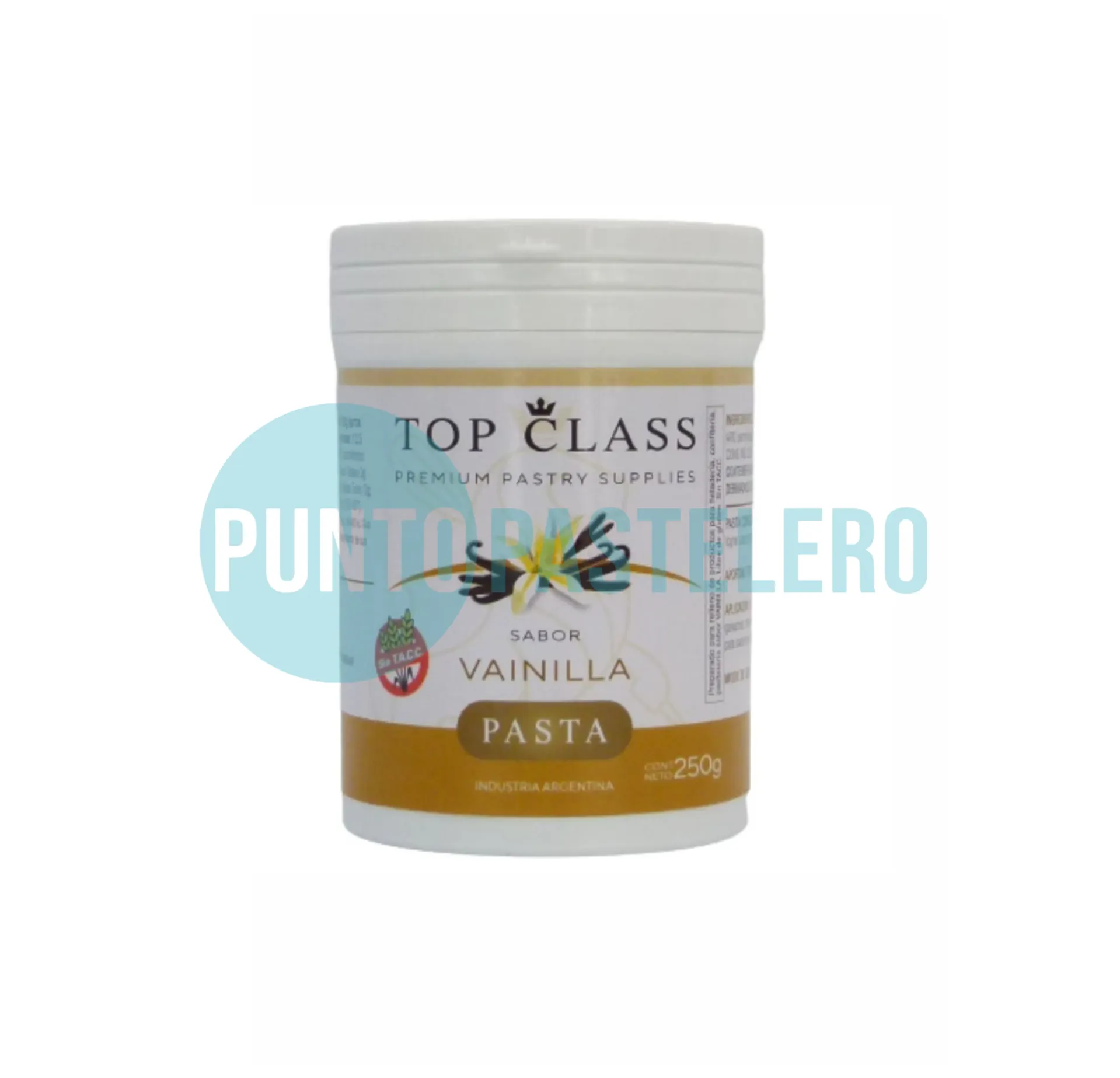 PASTA SABORIZANTE TOP CLASS VAINILLA (X 250 GR.)