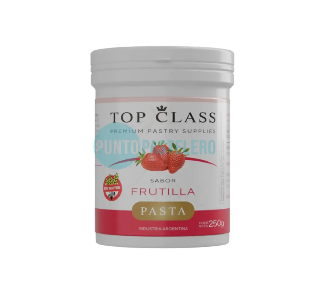 PASTA SABORIZANTE TOP CLASS FRUTILLA (X 250 GR.)