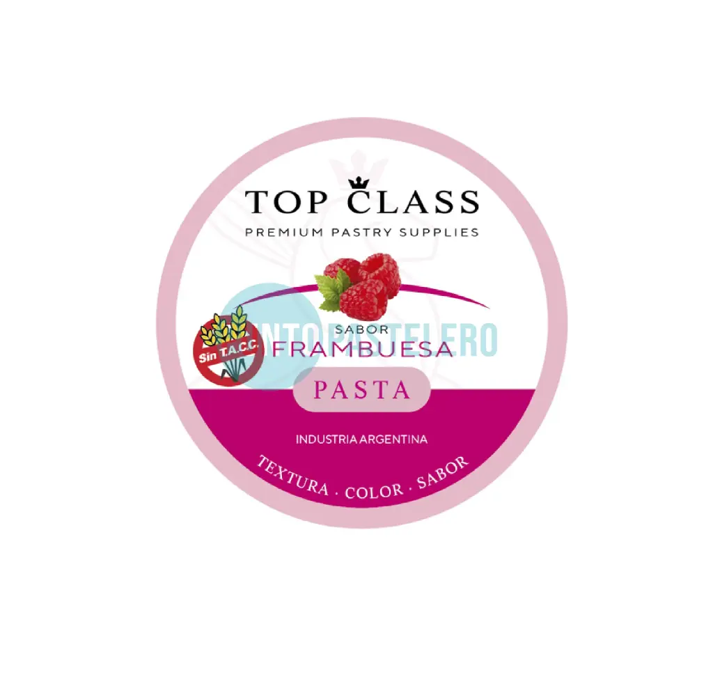 PASTA SABORIZANTE TOP CLASS FRAMBUESA (X 250 GR.)