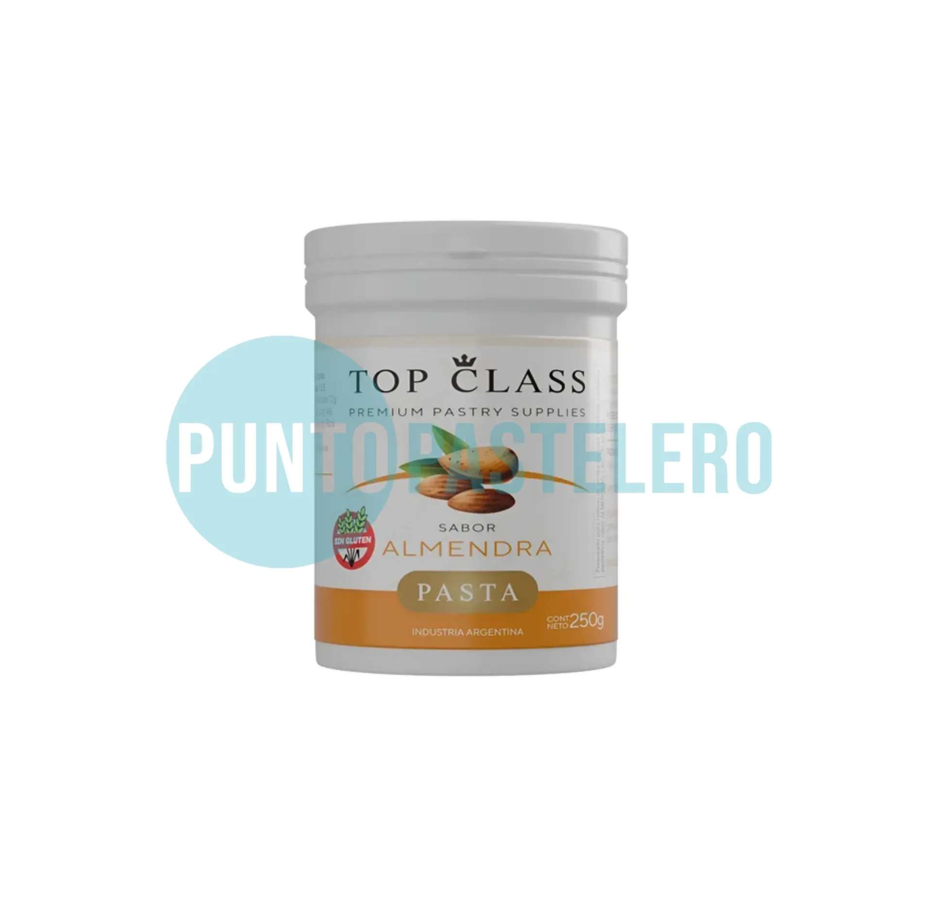 PASTA SABORIZANTE TOP CLASS ALMENDRA (X 250 GR.)