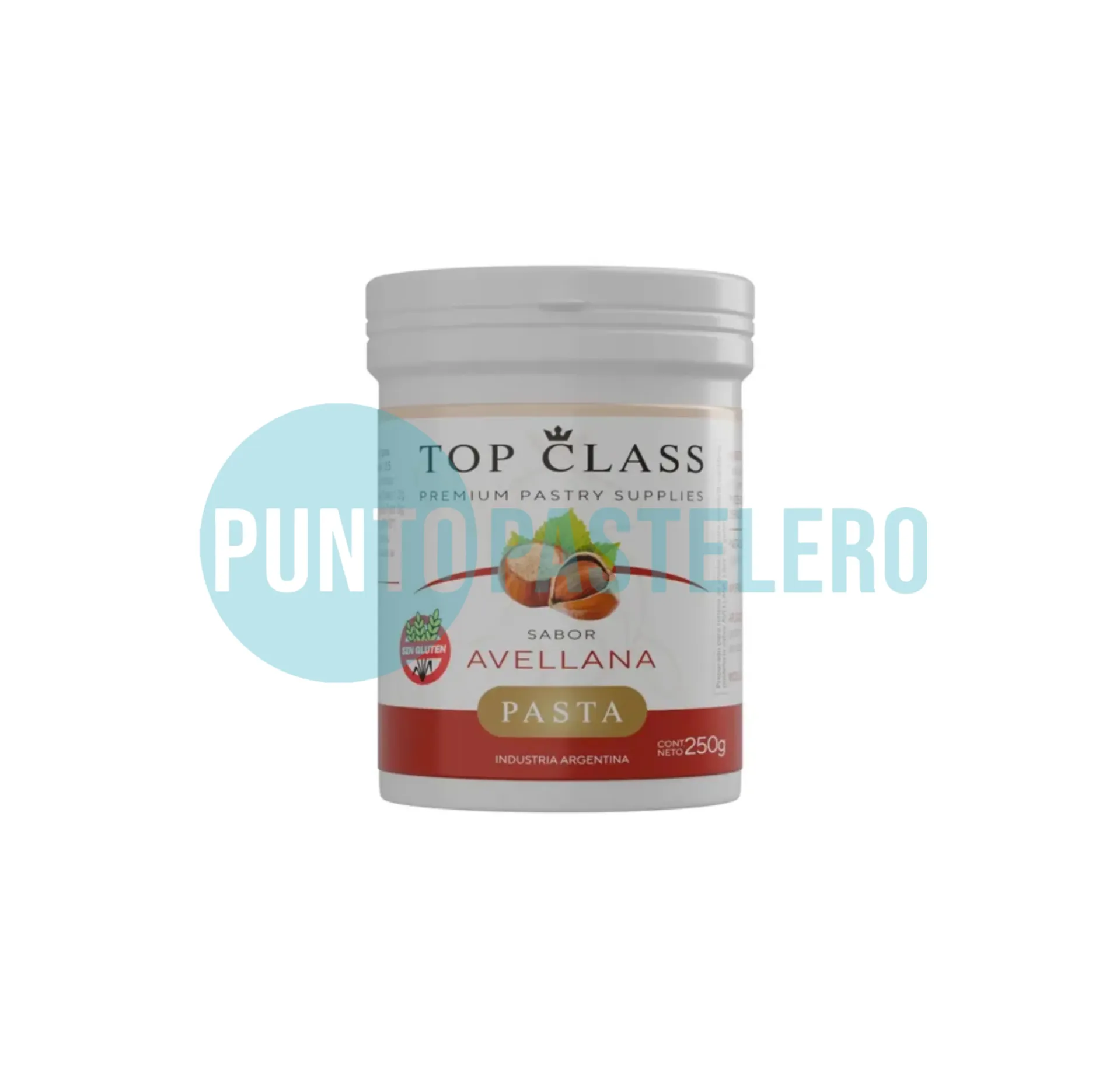 PASTA SABORIZANTE TOP CLASS AVELLANA (X 250 GR.)