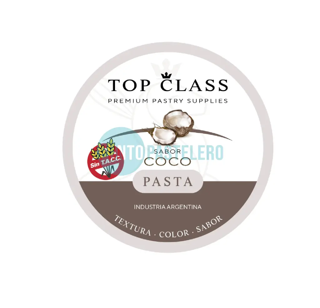 PASTA SABORIZANTE TOP CLASS COCO (X 250 GR.)