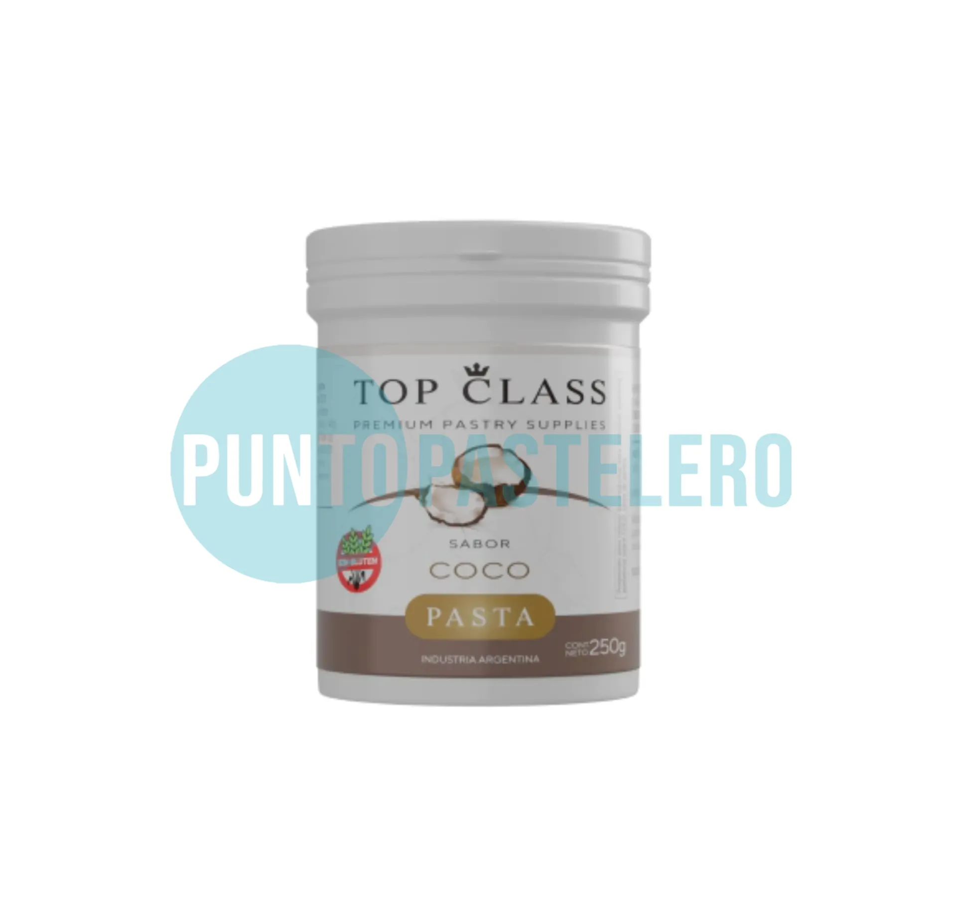 PASTA SABORIZANTE TOP CLASS COCO (X 250 GR.)