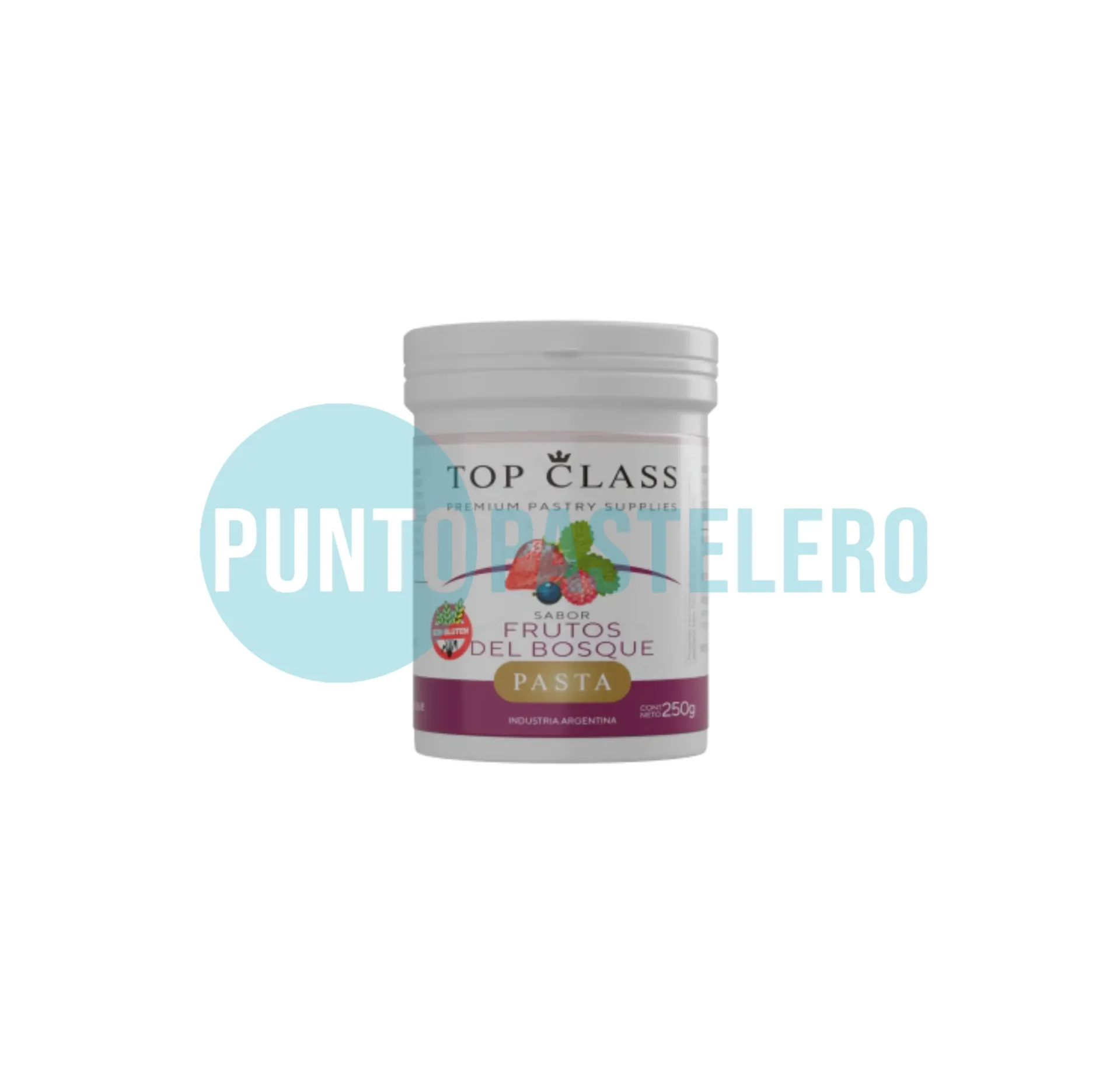 PASTA SABORIZANTE TOP CLASS FRUTOS DEL BOSQUE (X 250 GR.)