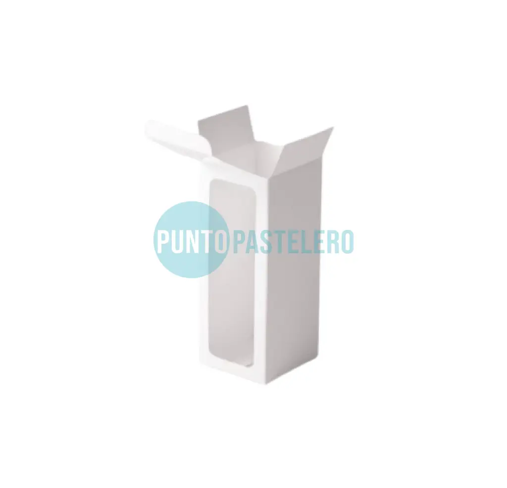 CAJA PARA BUDIN / VARIOS CON VISOR (30X8.5X8.5 CM) [30]