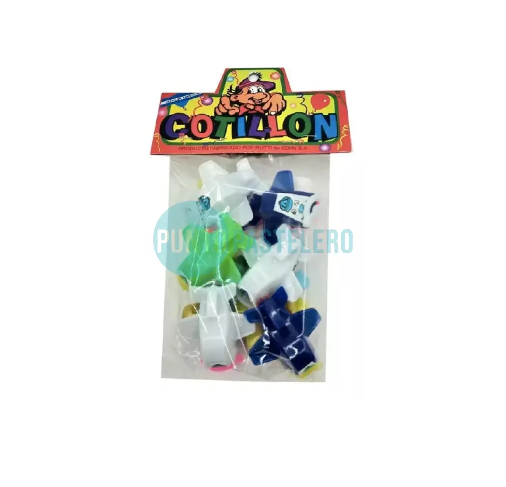 MINIATURA AVIONCITO CON OJOS ROTTI (X 6 U.)