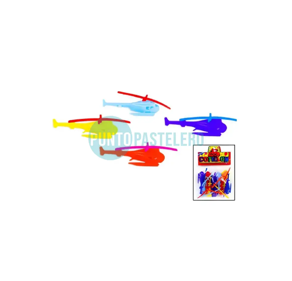 [7798125572948] MINIATURA HELICOPTEROS ROTTI (X 10 U.)