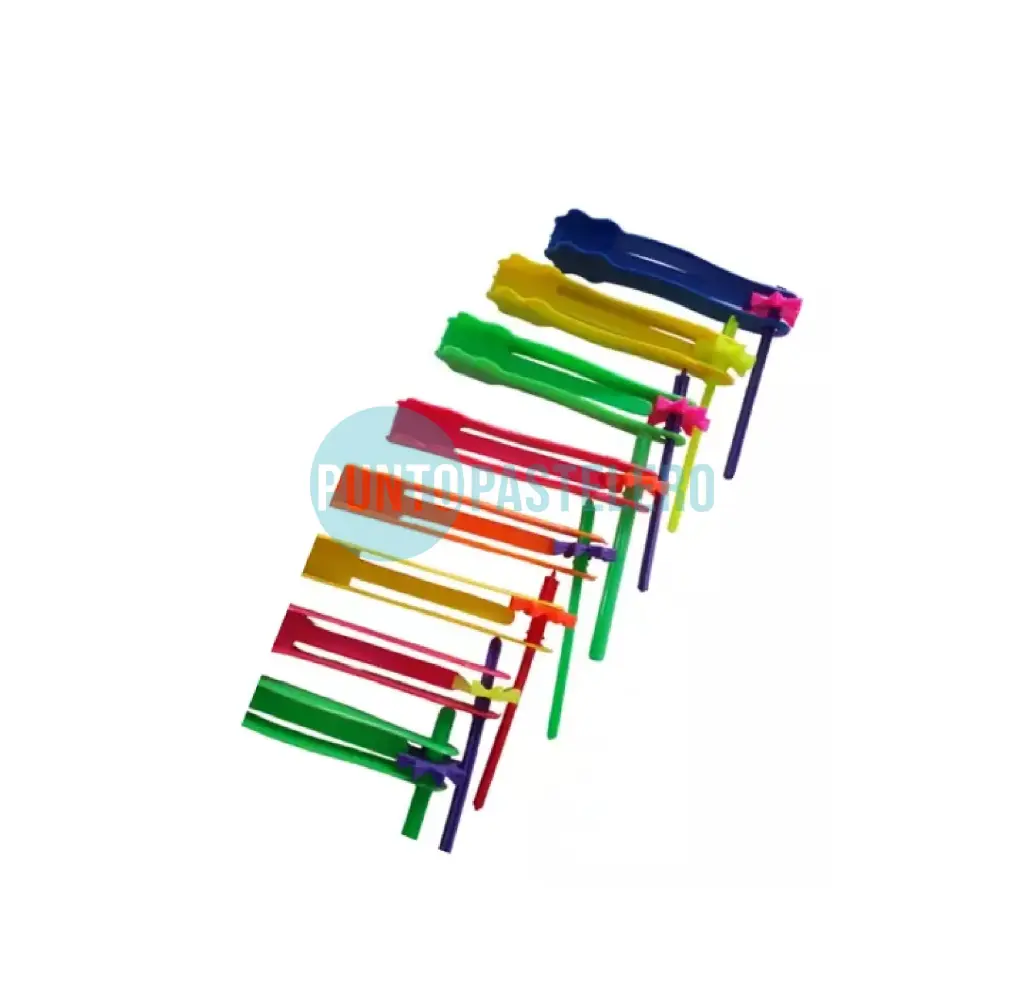 MATRACA MINI PIERROT MULTICOLOR (12 U.)