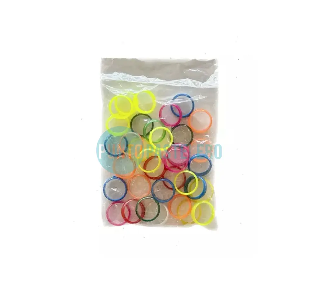 ANILLO MULTICOLOR PIERROT (X 36 U.)