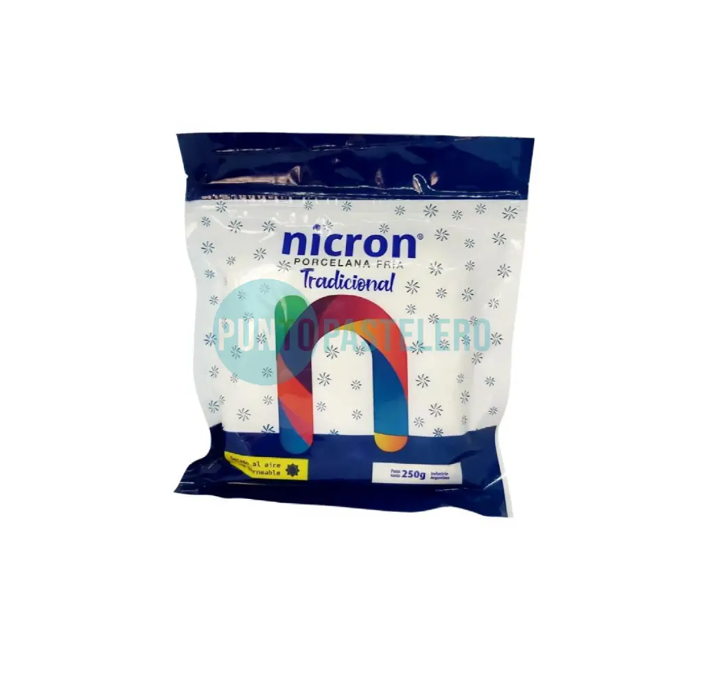PORCELANA FRIA NICRON (BLANCO) (X 250 GR.)