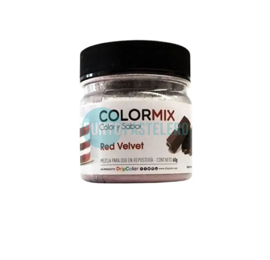 COLORANTE EN POLVO COLORMIX RED VELVET (X 60 GR.)