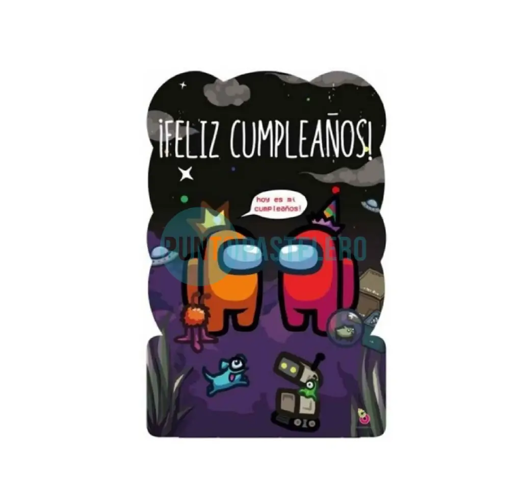 PIÑATA DE CARTON AMONG US