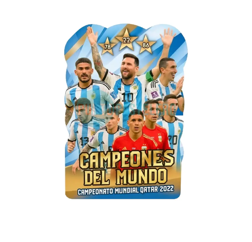 PIÑATA DE CARTON SELECCION ARGENTINA