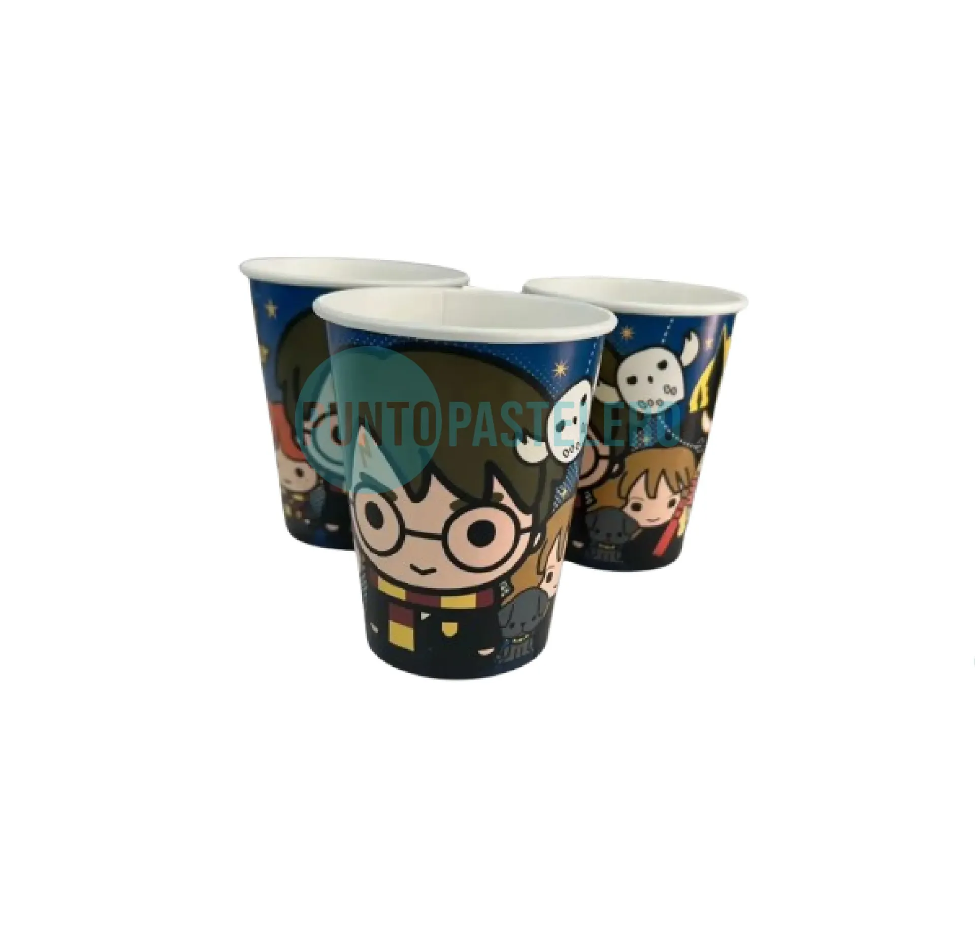 VASO POLIPAPEL HARRY POTTER (8 U.)
