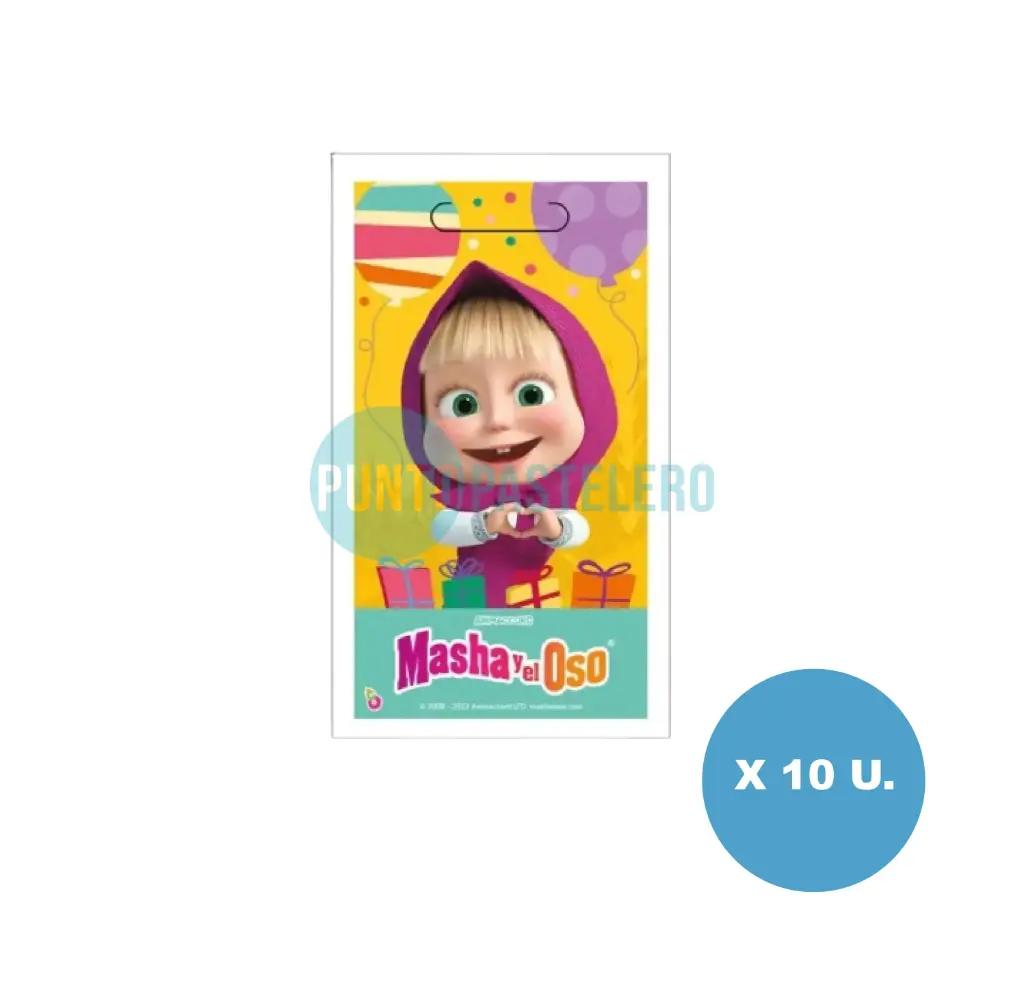 BOLSITA SORPRESITA MASHA Y EL OSO (10 U.)