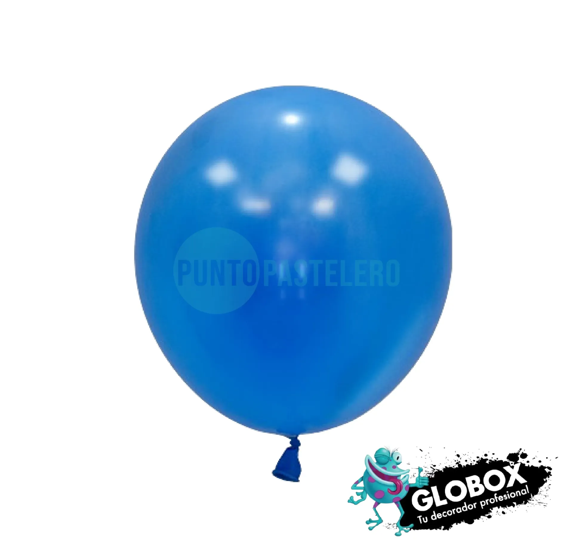 PACK GLOBO GLOBOX PERLADO 5" AQUA MARINA (X 50 U.)