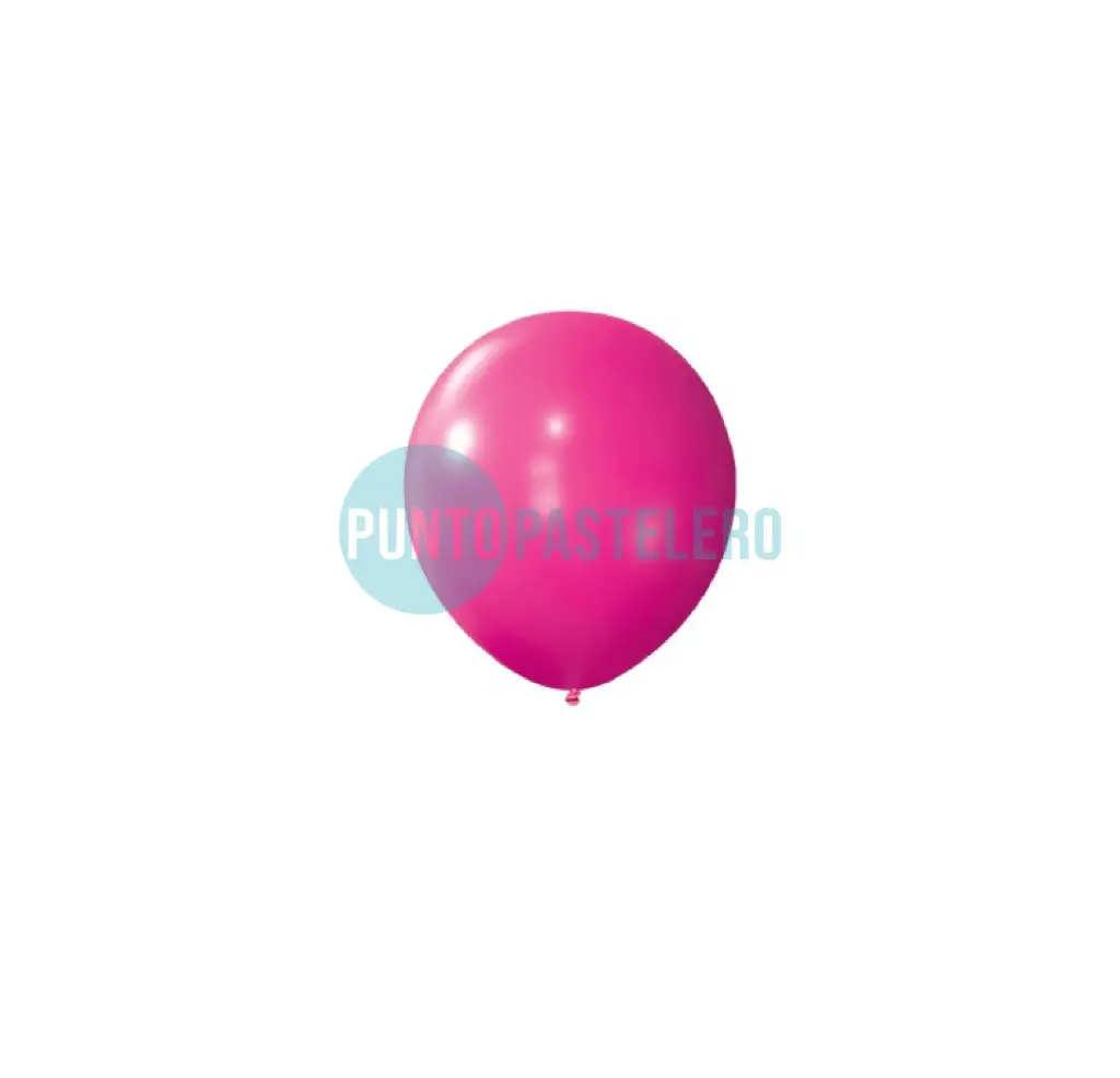 PACK GLOBO GLOBOX STANDARD 20" FUCSIA (X 10 U.)