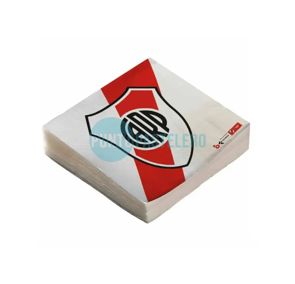 SERVILLETA RIVER PLATE (X 20 U.)