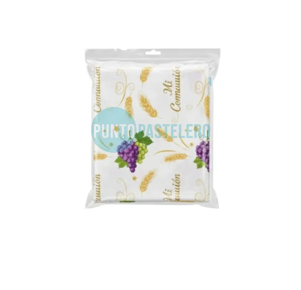 [7799051006590] MANTEL COMUNION CALIZ CON ESPIGA (1.20 X 1.80 MT)