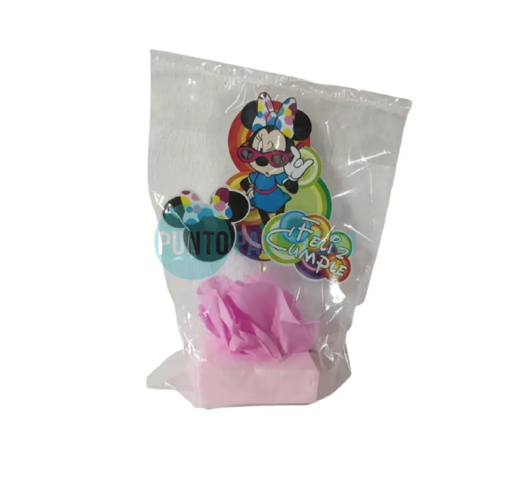 ADORNO TORTA BASE GIBREADA MINNIE