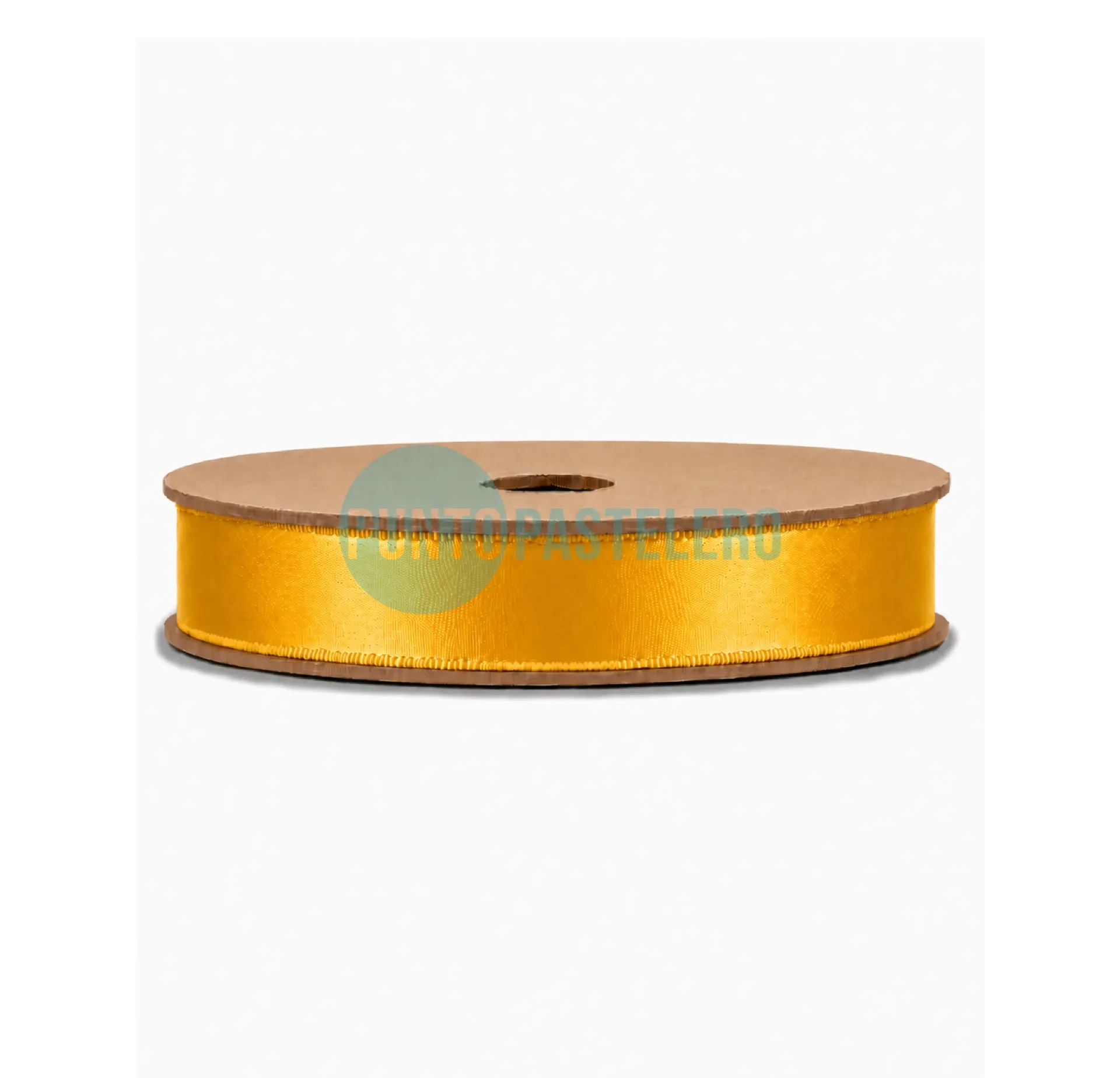 ROLLO CINTA RASO Nº3 AMARILLO DORADO (X 10 MT.)