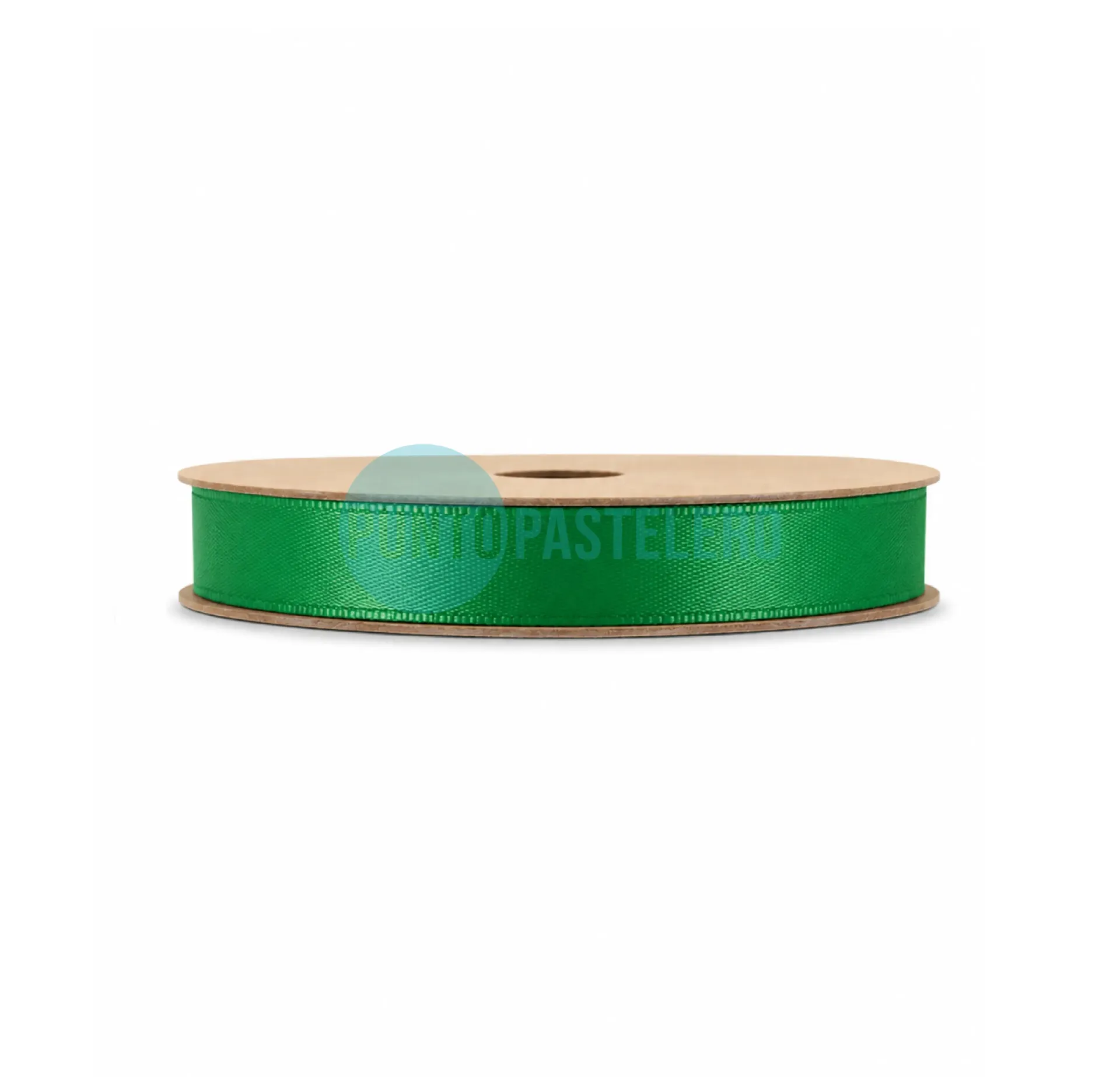 ROLLO CINTA RASO Nº3 VERDE (X 10 MT.)