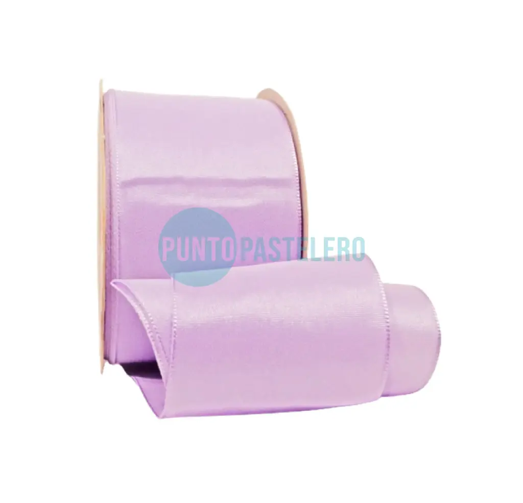 CINTA RASO N° 9 LILA (X 10 MT.)