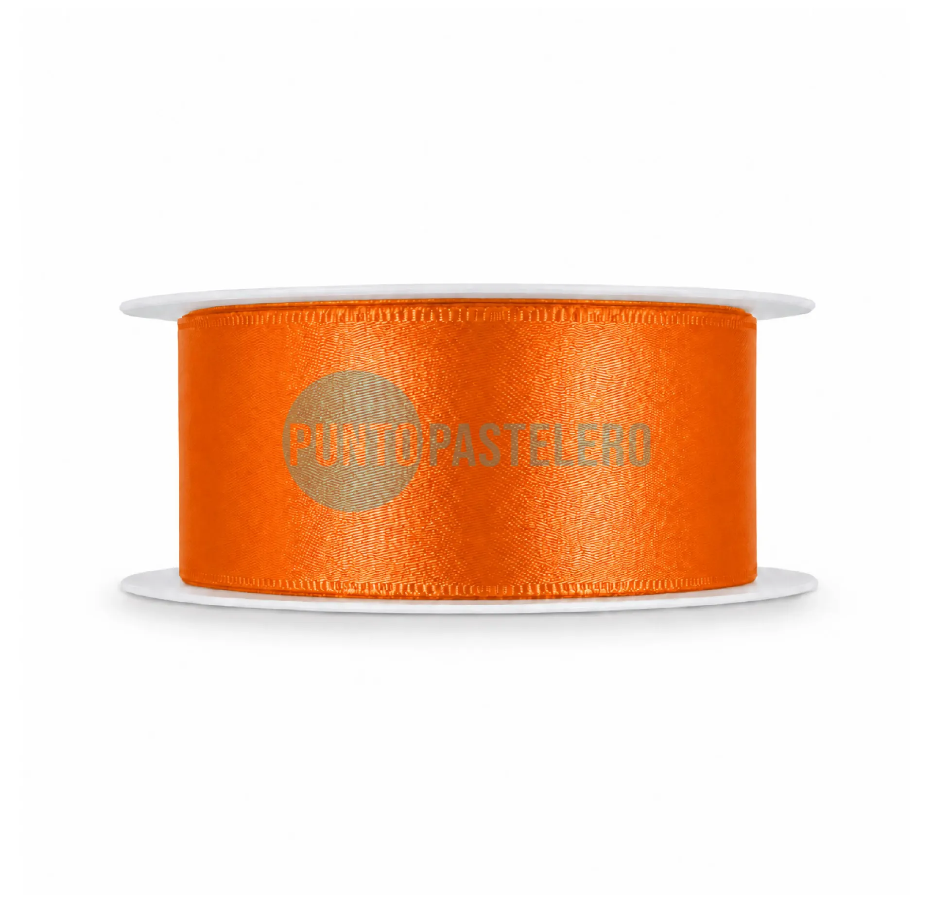 ROLLO CINTA RASO Nº5 NARANJA (X 10 MT.)