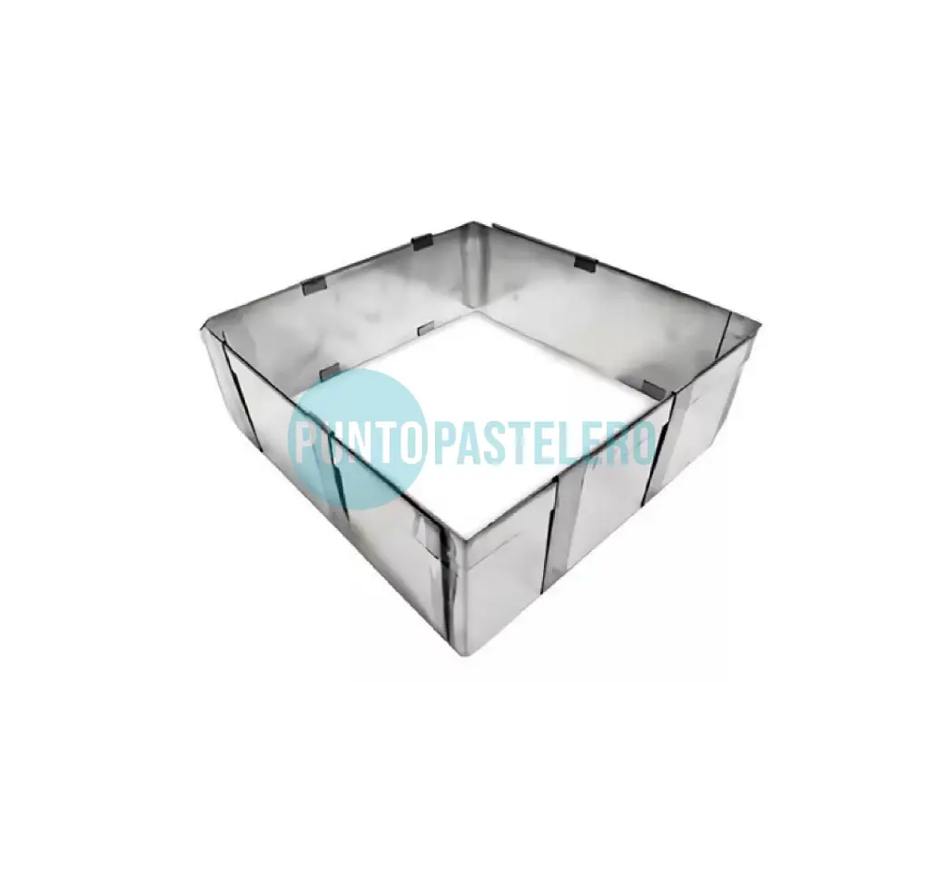 CINTURA POSTRE CUADRADO EXTENSIBLE DOBLE N° 20 (HASTA 36X36 CM)