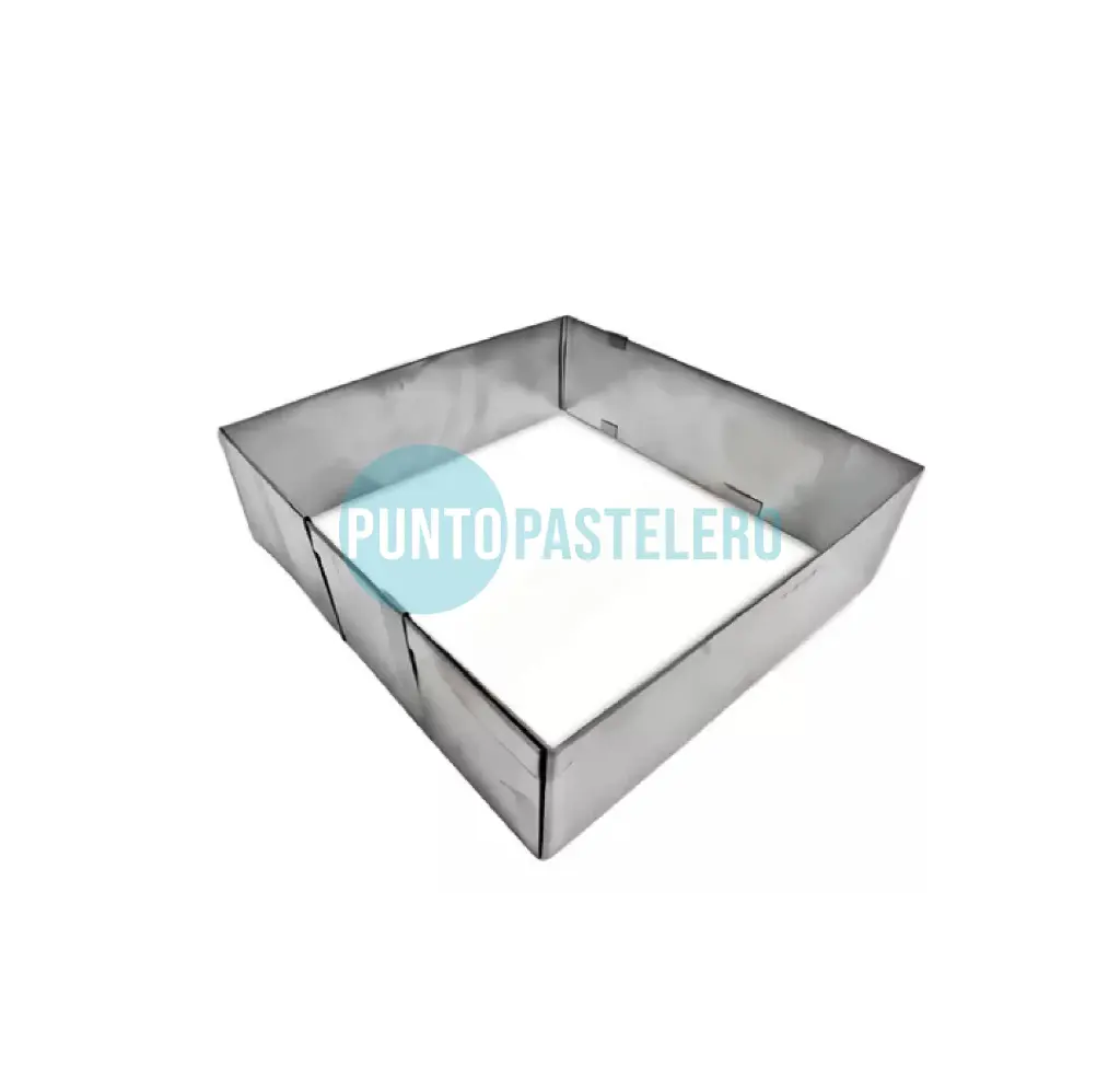 CINTURA POSTRE CUADRADO EXTENSIBLE DOBLE (N° 25)