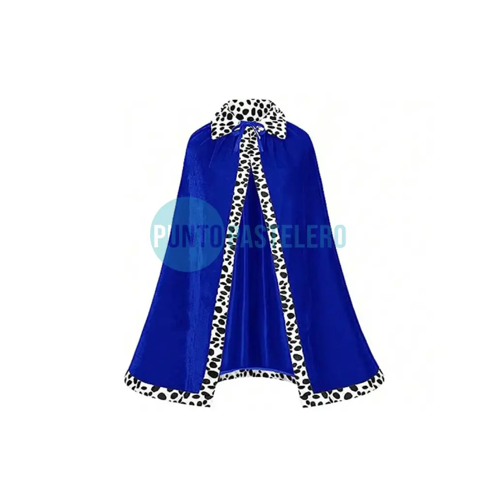 CAPA DE REY AZUL (ADULTO)