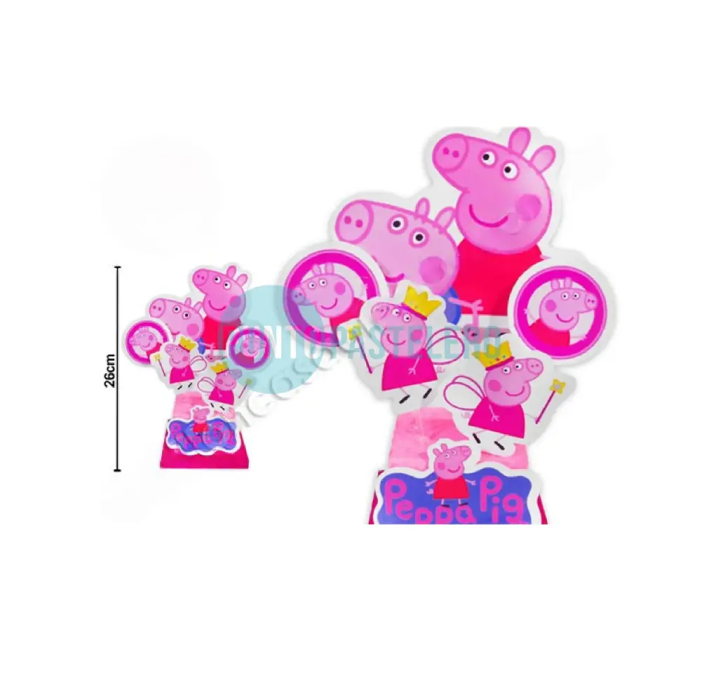ADORNO TORTA BASE GIBREADA PEPPA PIG