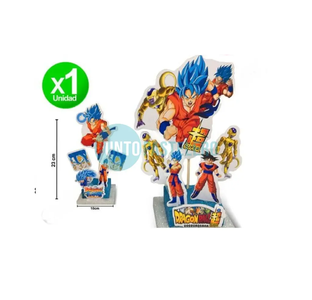 ADORNO TORTA BASE GIBREADA DRAGON BALL