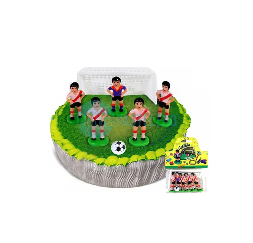 JUGADORES CON ARCO RIVER PLATE (X 5 U.)