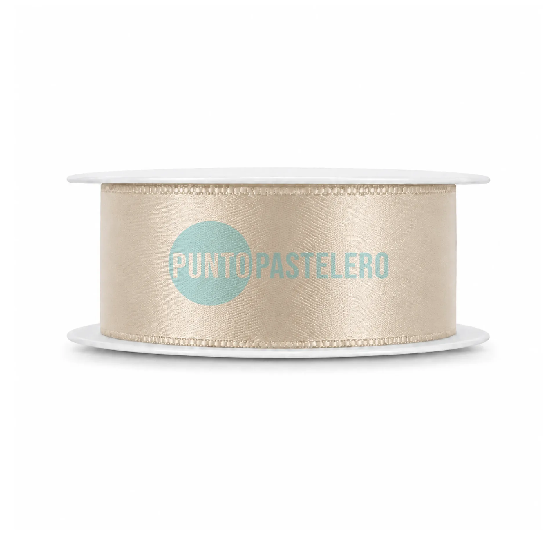 [000000035889] ROLLO CINTA RASO Nº5 BEIGE (X 10 MT.)