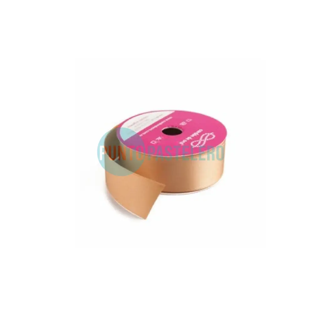 ROLLO CINTA RASO Nº5 BEIGE (X 10 MT.)