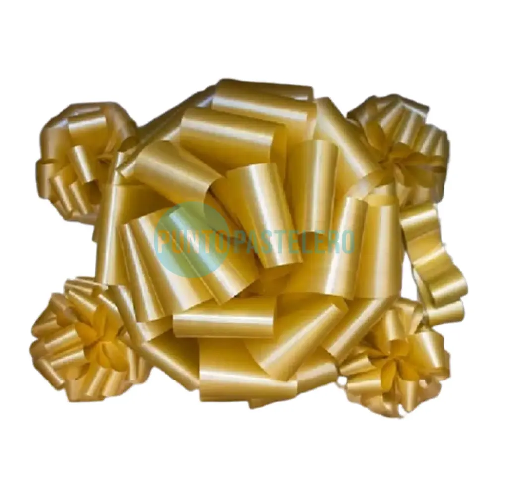 MOÑO PARA AUTO DECORATIVO (DORADO)