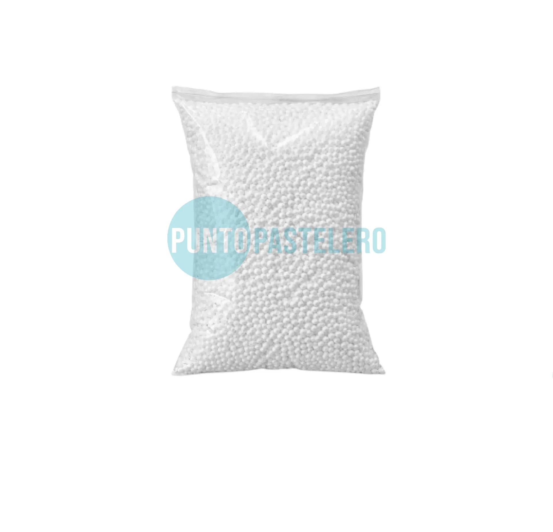 PELOTITAS TELGOPOR PARA DECORACION (BLANCO)