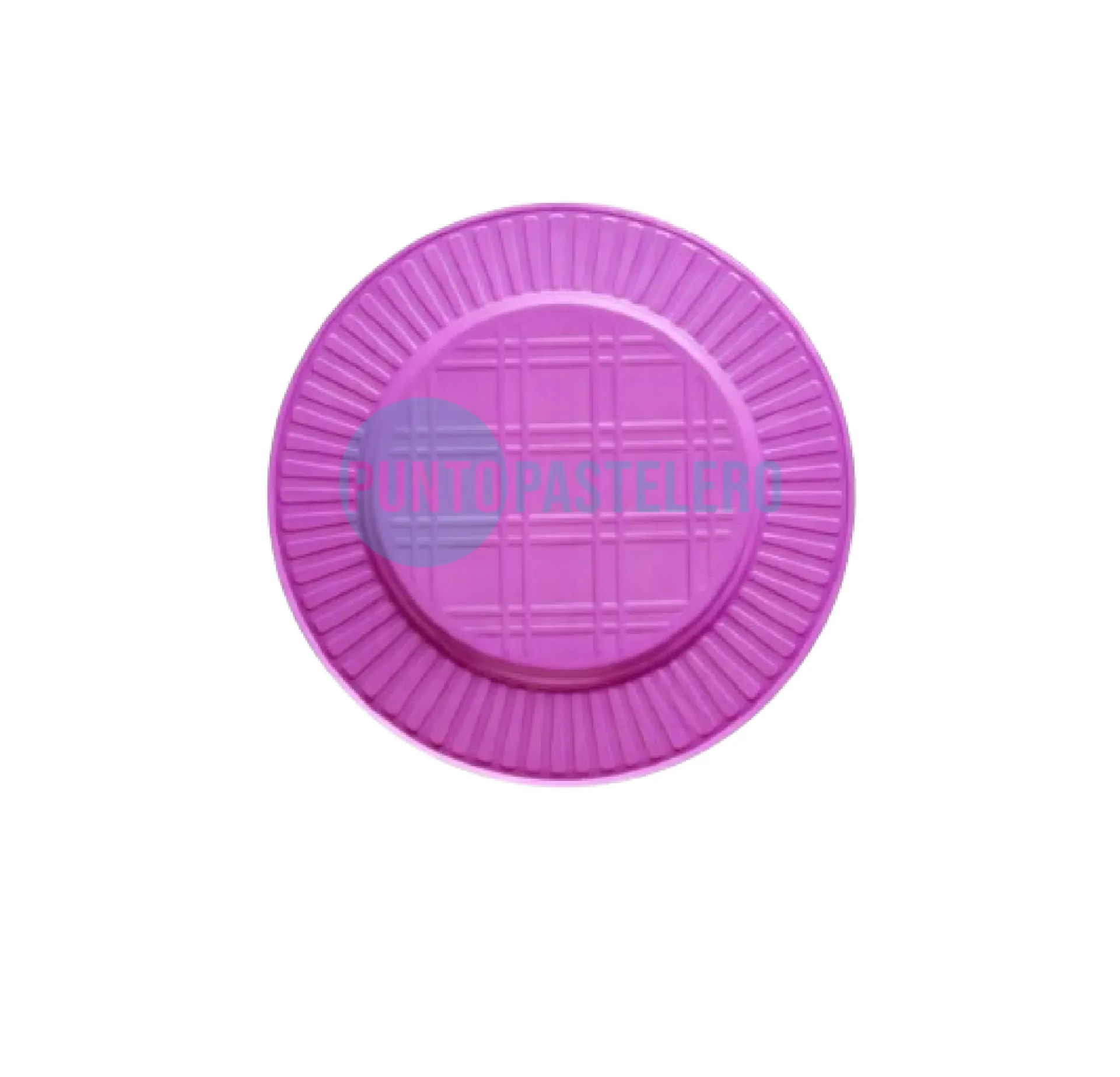 PLATO DESCARTABLE EA VIOLETA 17 CM (X 50 U.)