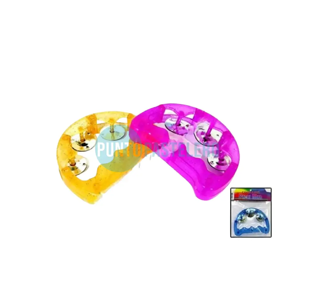 PANDERETA FANTASIA CON BRILLO PATRIMAR