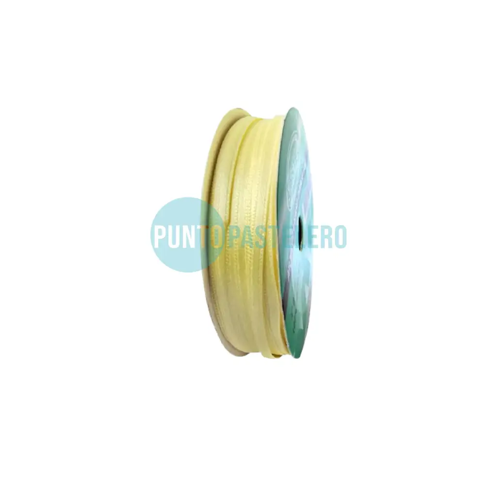 ROLLO CINTA RASO 00 AMARILLO (X 50 MT.)