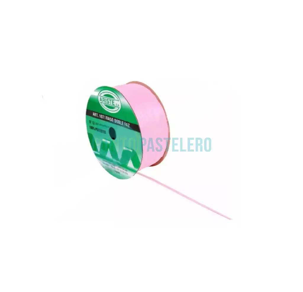 ROLLO CINTA RASO 00 ROSA (X 50 MT.)