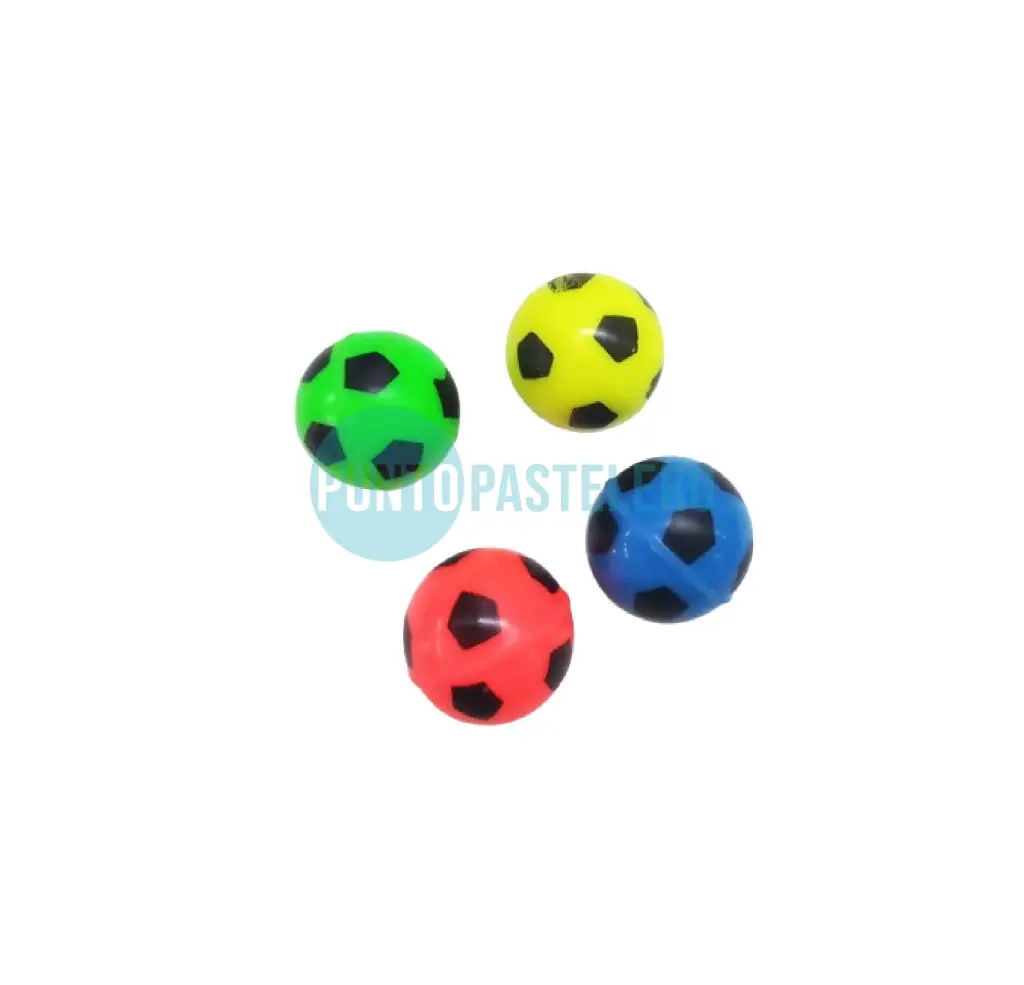 MINIATURA PELOTITAS SALTARINAS FUTBOL (X 10 U.)