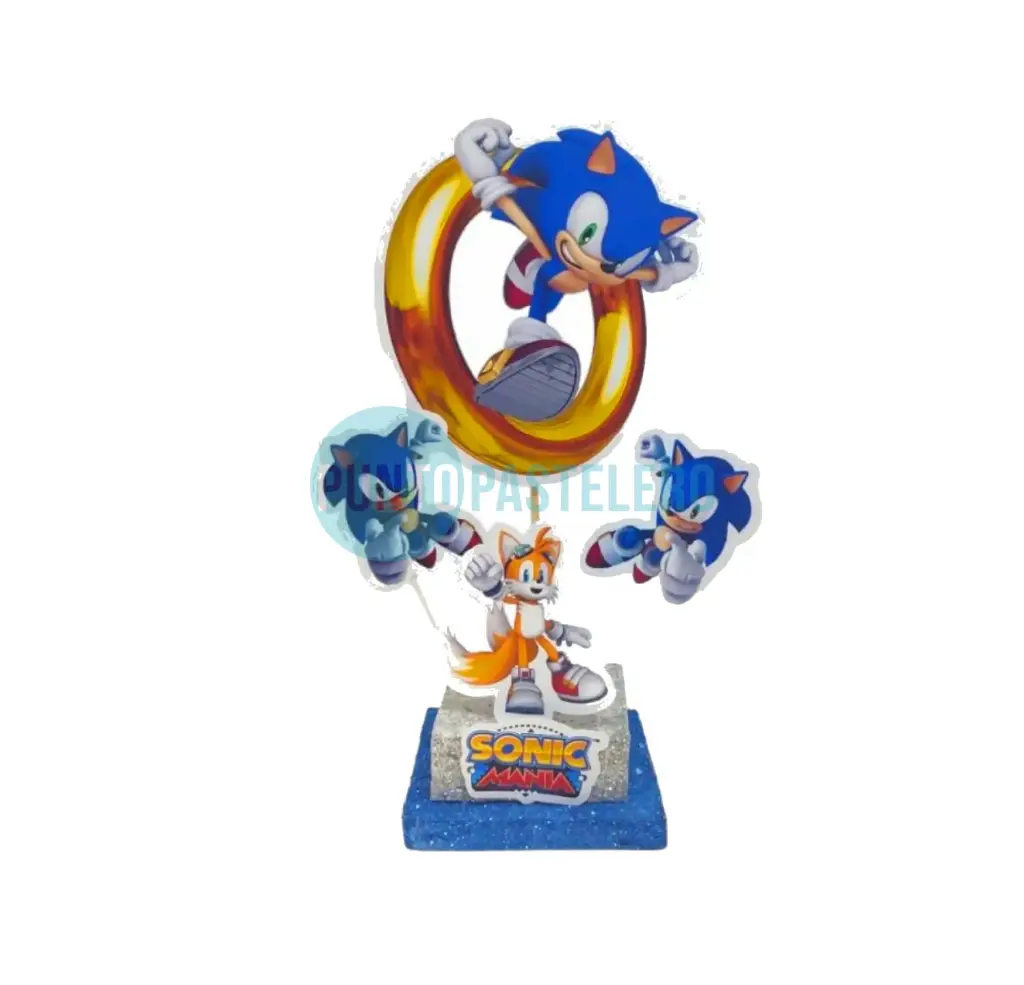 ADORNO TORTA BASE GIBREADA SONIC (UPALALA)