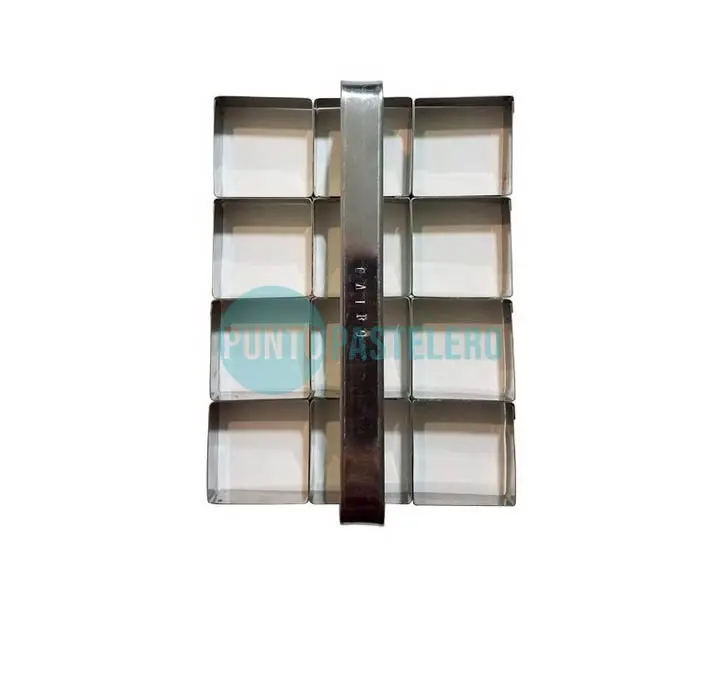 CORTANTE MULTIPLE CUADRADO Nº6 CON MANIJA (12 CORTANTES)