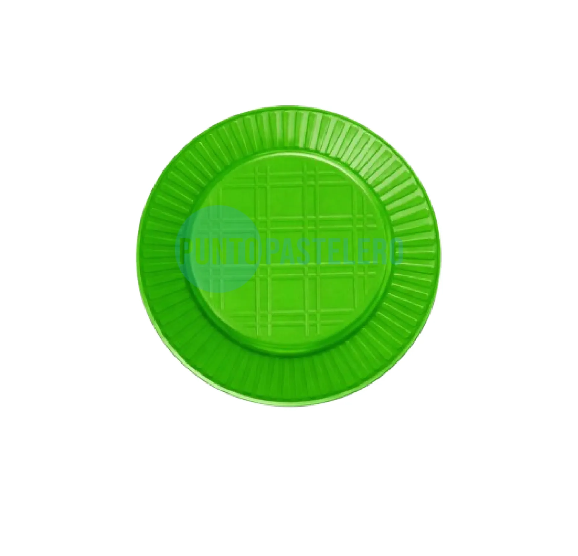 [000000042709] PLATO DESCARTABLE EA VERDE MANZANA 17 CM (X 50 U.)