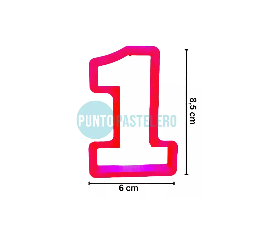 CORTANTE MARCADOR PLASTICO NUMERO 1 [9-2]