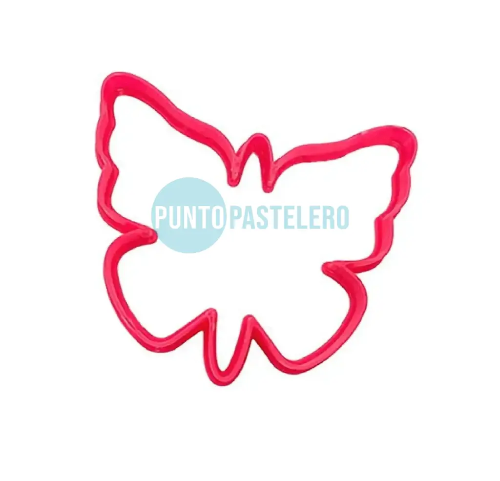 CORTANTE MARCADOR PLASTICO 3D CONTORNO MARIPOSA [CAJA 7]